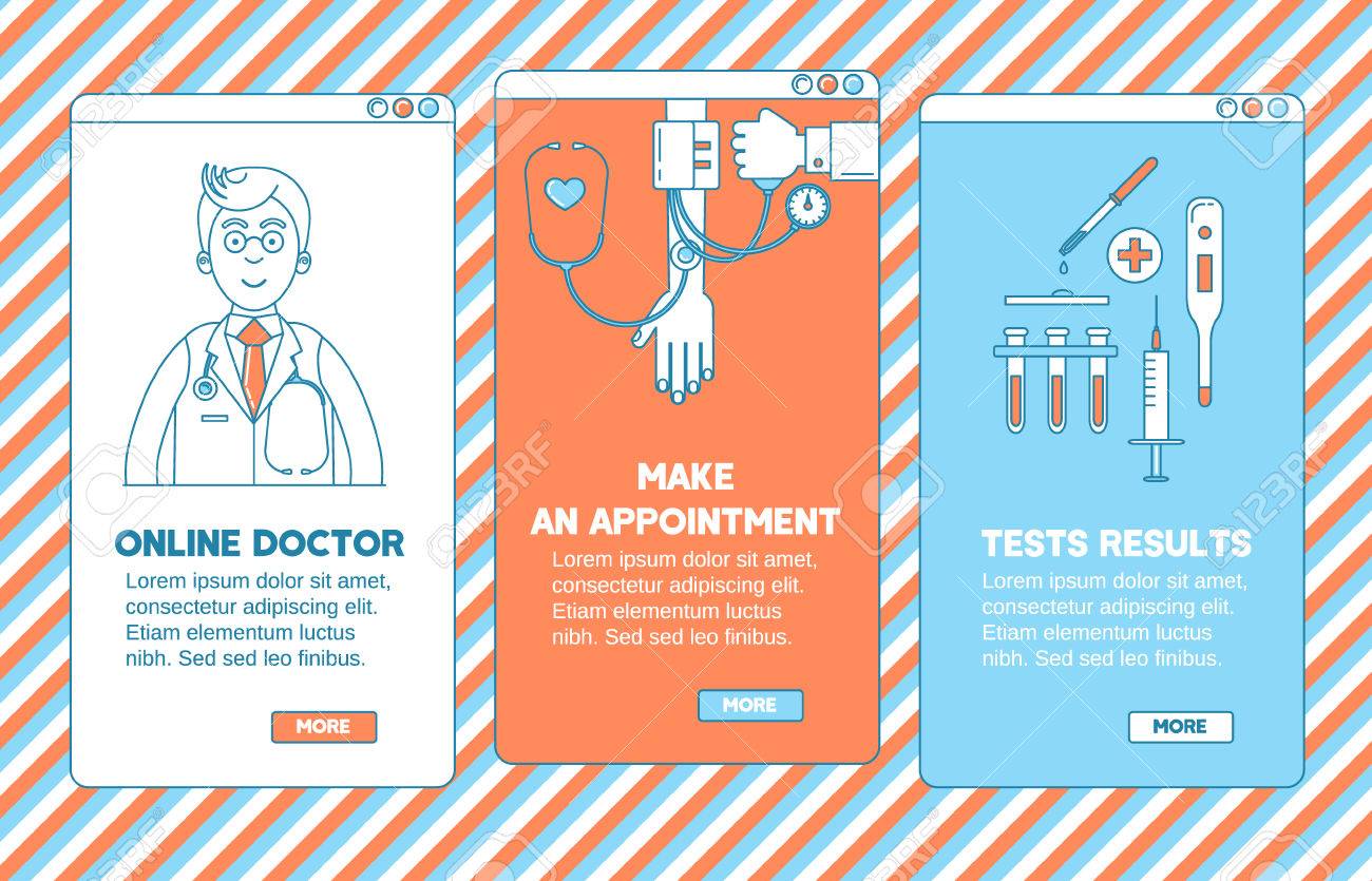 Medical app design.