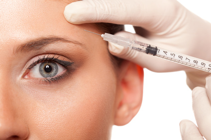 syringe injection beauty concept