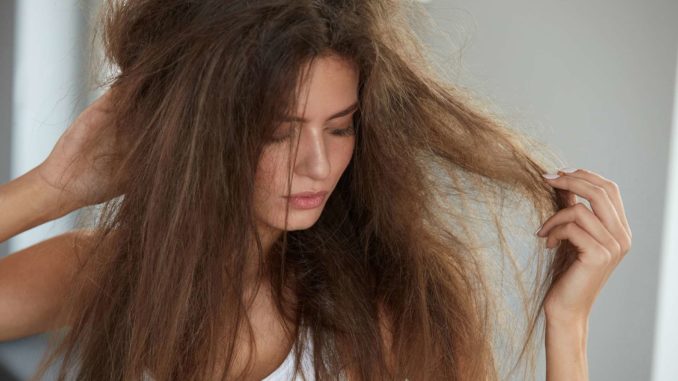 avoir les cheveux abimés