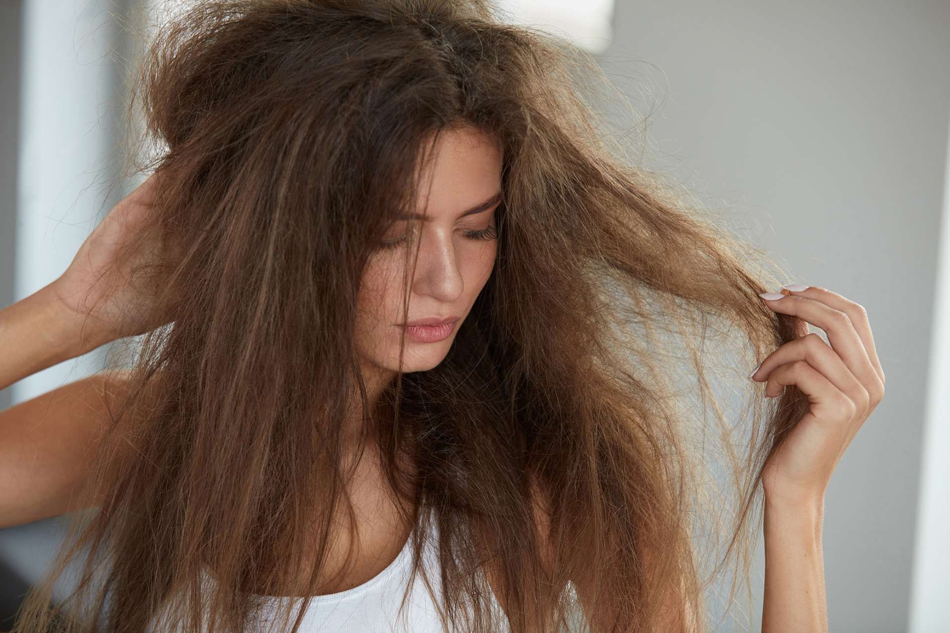 avoir les cheveux abimés
